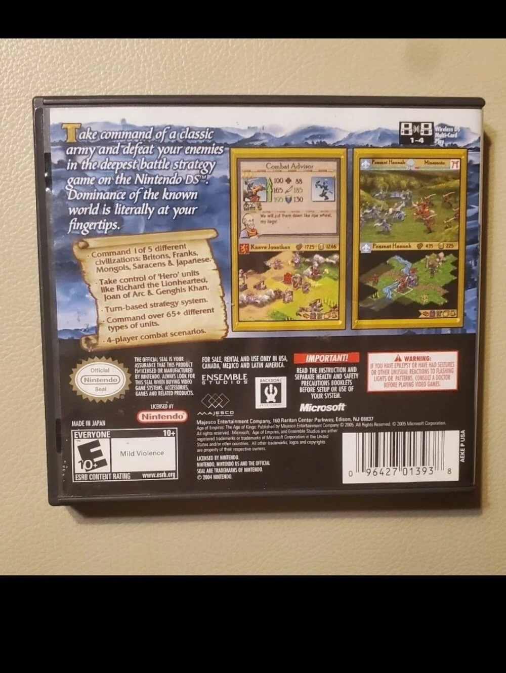 Nintendo age empires